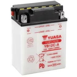 YUASA YB12C-A Batterie ohne Säurepack