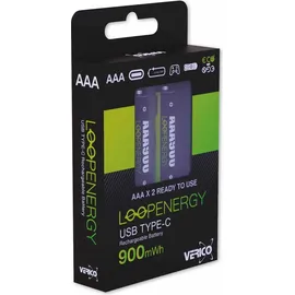 Verico LoopEnergy AAA 600 mAh 2 St.