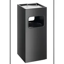 Durable Papierkorb Metall mit Ascher