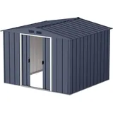 VCM Duramax Gerätehaus 2,62 x 2,34 m Grau