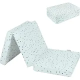 KIKKABOO Babybett-Faltmatratze Bear with me Matratze - Mint - One Size