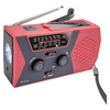 X4 Tech Notfallradio FM, AM, KW Akku-Ladefunktion, Handkurbel, Solarpanel, Taschenlampe, wiederaufla