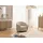 s-style möbel Cocktailsessel Roundi Bouclé 90 x 76 x 80 cm Beige