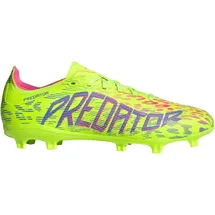adidas Predator League FG/MG Herren lucid lemon/blue fusion/lucid pink 46
