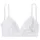 PETITE FLEUR Bralette-BH Damen 2xweiß+1xschwarz Gr.70A