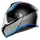 AGV Tourmodular Stray E2206 Multi Mplk Modularhelm - Matt Black / Grey / Blue - L