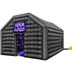 VEVOR Aufblasbares Nachtclub-Partyzelt, 5,9 x 4,2 x 3,6 m, mit Beleuchtung