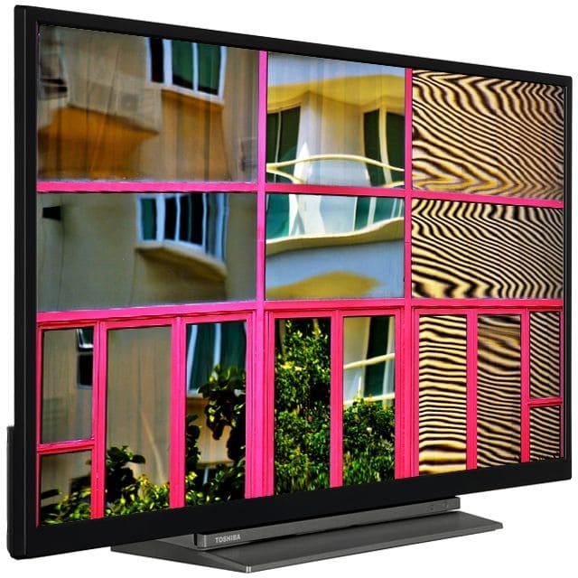 24WL3C63DA LED Fernseher 61 cm (24 Zoll) EEK: F HD-ready (Schwarz) (Versandkostenfrei)