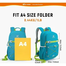 luxuskollektion Kinderrucksack 15 l blau