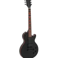 Dimavery LP-800 E-Gitarre, matt schwarz