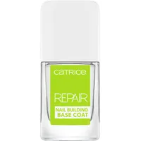 Catrice Nail Repair Nail Building Base Coat, Unterlack, transparent, pflegend, mit Ölen, reparierend, härtend, transluzent, ohne Aceton, vegan, Mikroplastik Partikel frei (10,5ml)
