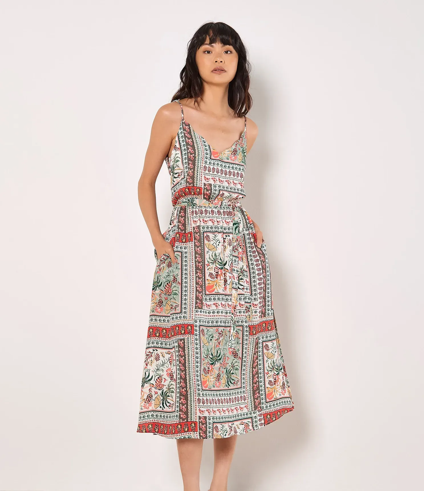 Druckkleid APRICOT 
