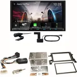 Kenwood DMX8021DABS Android Auto CarPlay Einbauset für Suzuki Grand Vitara JT