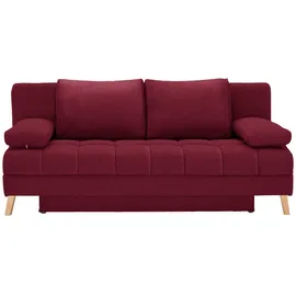 SUN GARDEN Schlafsofa Stoff 2-Sitzer Grau