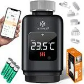 Kesser Heizkörperthermostat WLAN Smart Home mit 6 Heizkörperventilen