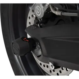 SW-Motech Sturzpad-Kit für Hinterachse Gabel Schwarz