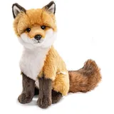 Uni-Toys - Rotfuchs klassisch - 27 cm (Höhe) - Plüsch-Fuchs, Waldtier - Plüschtier, Kuscheltier