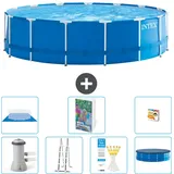 Frame Pool Rund - 457x122 Cm - 8-teilig  S568