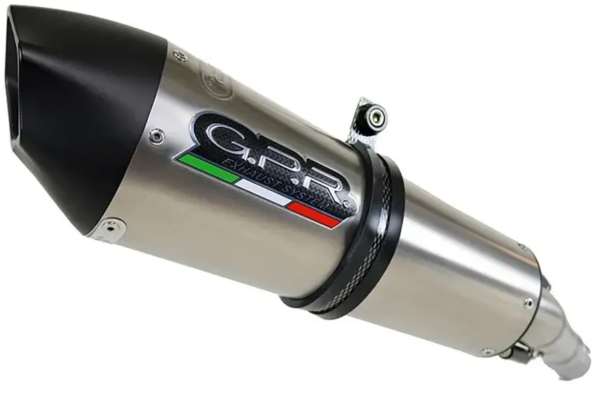 Gpr Exclusive Gpe Anniversary Titanium Yzf-r 125 Ie 14-16 Euro 3 Homologiertes Vollliniensystem - Silver / Matt Black - Homologated