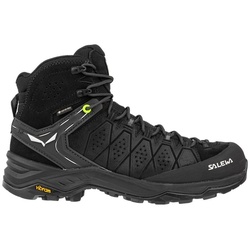 Salewa Herren Alp Trainer 2 Mid GTX Wanderstiefel - 48.5 - Black/Black