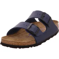 Birkenstock Arizona Weichbettung Birko-Flor schmal blau 38