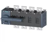 Siemens Lasttrennschalter Grau 1000A, Baugr. 4, 4-polig Frontantrieb links Komplettgerät
