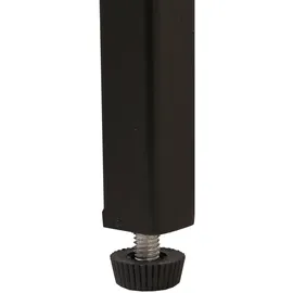 Mendler Apothekerkommode 94 x 80 x 35 cm Schwarz