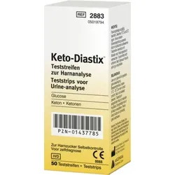 KETO DIASTIX Teststreifen 50 St Teststreifen