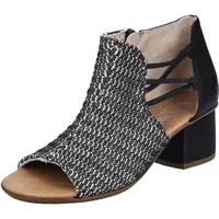 Rieker Damen 64697 Sandalette, Schwarz, 37 EU