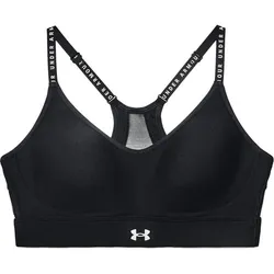 UNDER ARMOUR Damen BH Infinity Covered Low, BLACK, XS