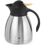 HENDI Isolierkanne schwarz/gelb 1,5 l