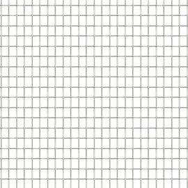vidaXL Drahtgeflecht 20 x 2000 cm 18 Mesh Silber