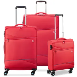 MODO BY RONCATO Eclipse 2.0 Koffer-Set 3-tlg. rot