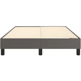 vidaXL Boxspringbett 120 x 200 cm Grau
