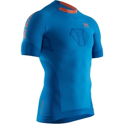 X-BIONIC Invent 4.0 Laufshirt Herren teal blue/kurkuma orange XL