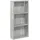 vidaXL Badezimmer-Wandschrank mit Regal 30 x 10 x 60,5 cm Betongrau