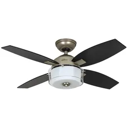 Hunter Deckenventilator Central Park Zinn mit Licht 107