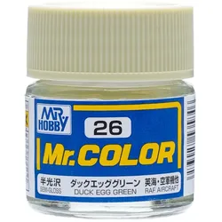 26 Duck Egg Green-Enteneier Grün (10 ml) Seiden Matt
