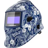 ARCCAPTAIN Schweißhelm Schweißmaske Automatischer Verdunkelung für TIG MIG ARC, 1/1/1/1 Top Optische Klarheit, Ultra-Leicht Schweißhelm Automatische Abdunkelung