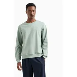 EA7 für Herren. 7M000229_AF13512 Sichtbarkeit Sweatshirt blau (L), Lässig, Baumwolle