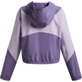 Under Armour Rival Woven Jacke Purple Luxe/Purple Crest/White S
