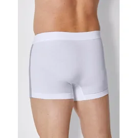 SCHIESSER 95/5 Shorts streifen weiss 4XL