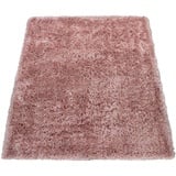 Paco Home »Akumal 930«, rechteckig, 60 mm Höhe, Shaggy, besonders weich durch Softgarn, Uni-Farben pink