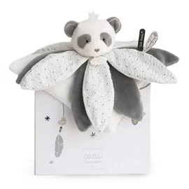 Doudou et Compagnie Schmusetuch Traumfänger Panda Blüte (DC3548)