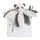 Doudou et Compagnie Schmusetuch Traumfänger Panda Blüte (DC3548)