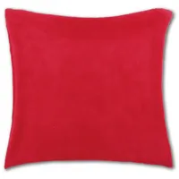 BestLivings Kissenhülle Kuschel 30x30cm rot - scarlett mit Füllung