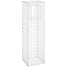 vidaXL Gabionensäule 50 x 50 x 180 cm