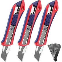 luxuskollektion Cuttermesser Set 18 mm 10 Ersatzklingen