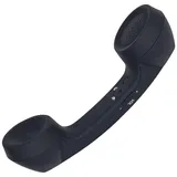 LIONSOUL WZNBBOY Retro-Telefonhörer mit drahtlosen Bluetooth- und USB-Mobilteilen für Handys, strahlungssicher, komfortabler Anruf (schwarz)