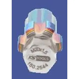 KS Tools Gewindeschneider mit Führungsbolzen für NOX-Sensoren, M20x1,5